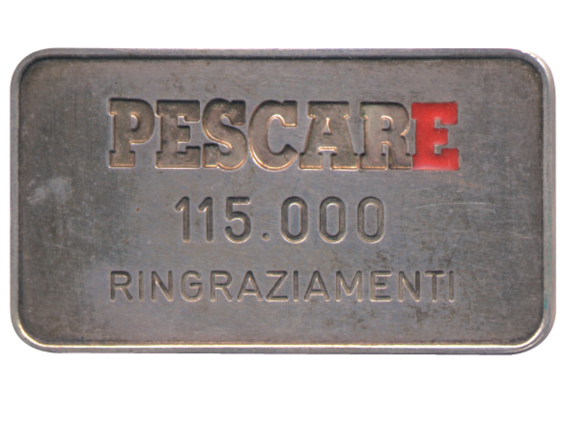 Lingotto rivista pescare coniato per riconoscimento Sandro Meloni divulgatore surf casting