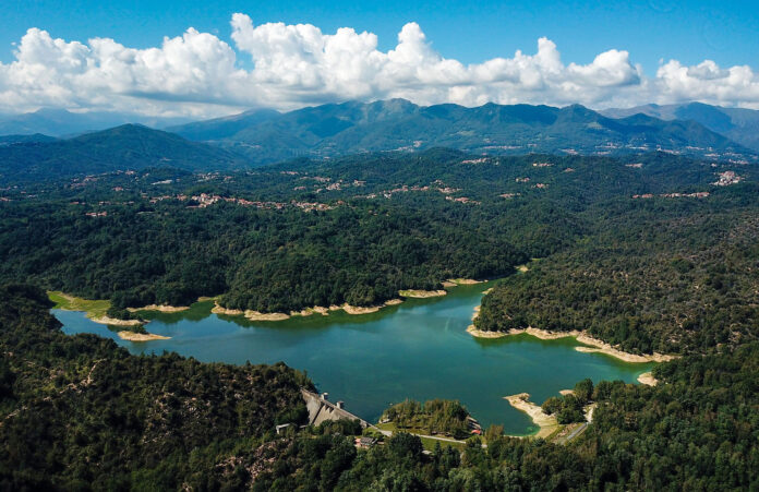 Masserano lake: in cerca dei lucci nativi Lago di Masserano panoramica